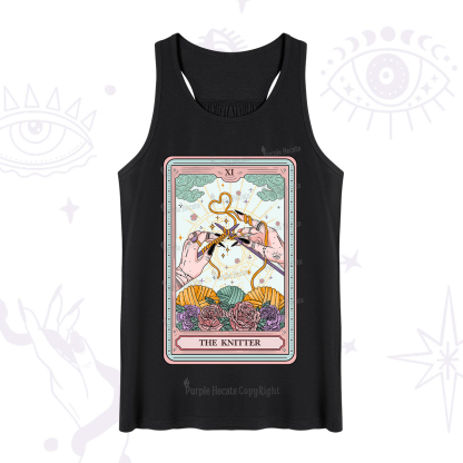 Purplehecate The Knitter Tarot Card Tank