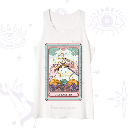 Purplehecate The Knitter Tarot Card Tank