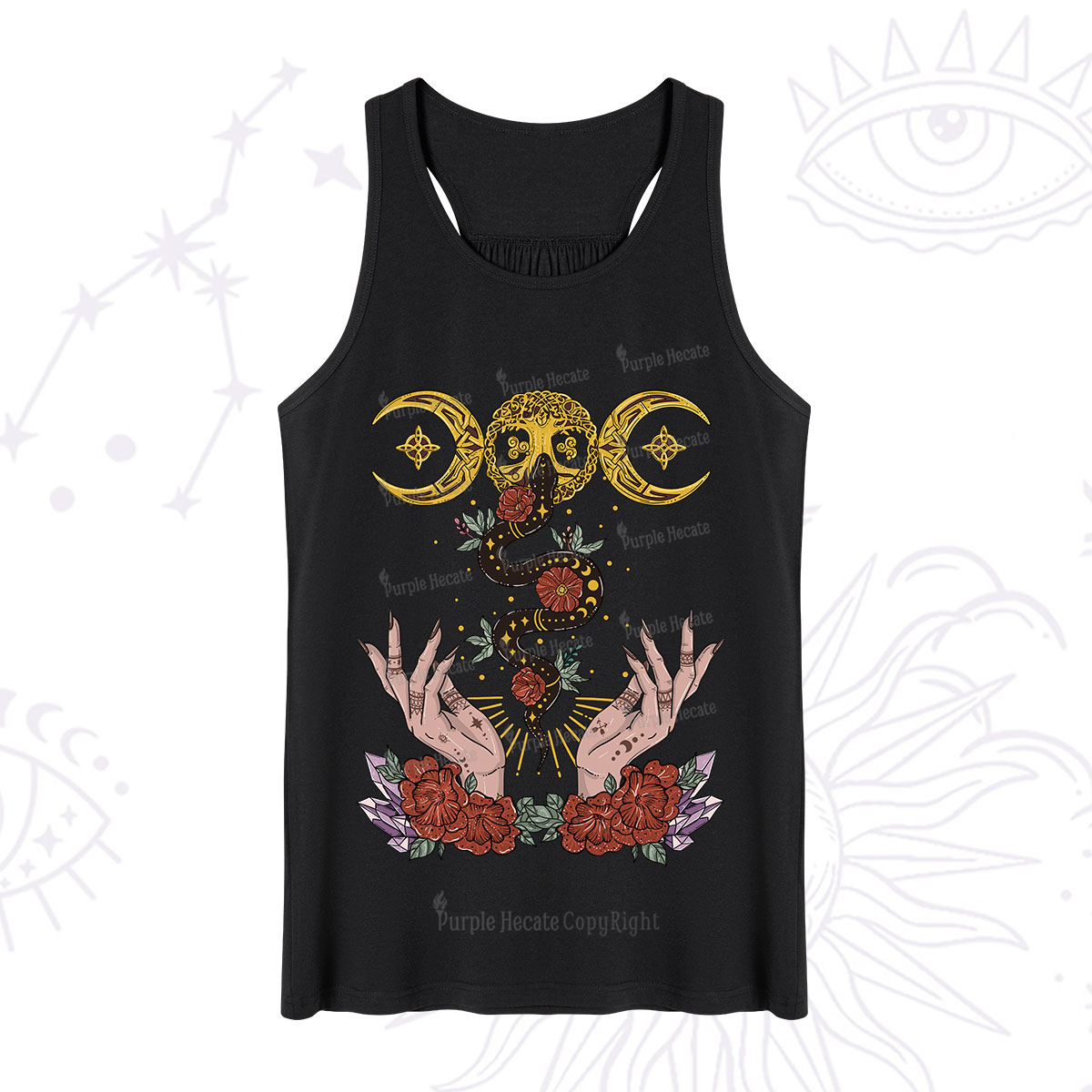 Purplehecate Lunar Bloom Tank