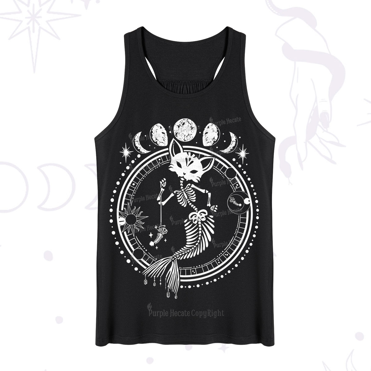 Purplehecate Purr-maid Prophecy Tank