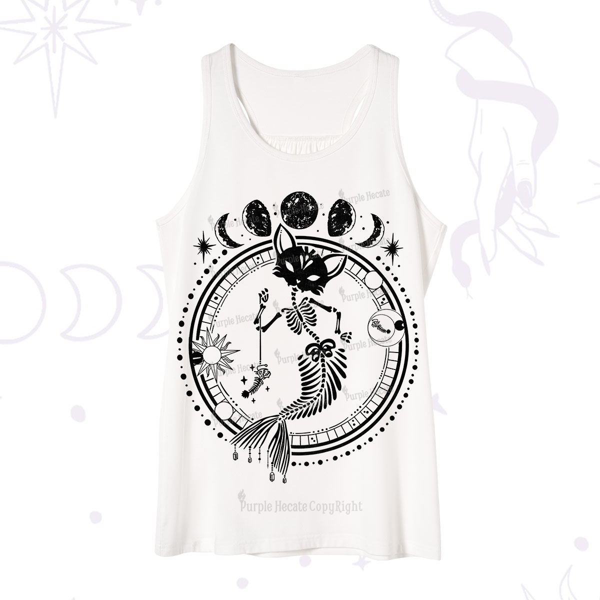 Purplehecate Purr-maid Prophecy Tank
