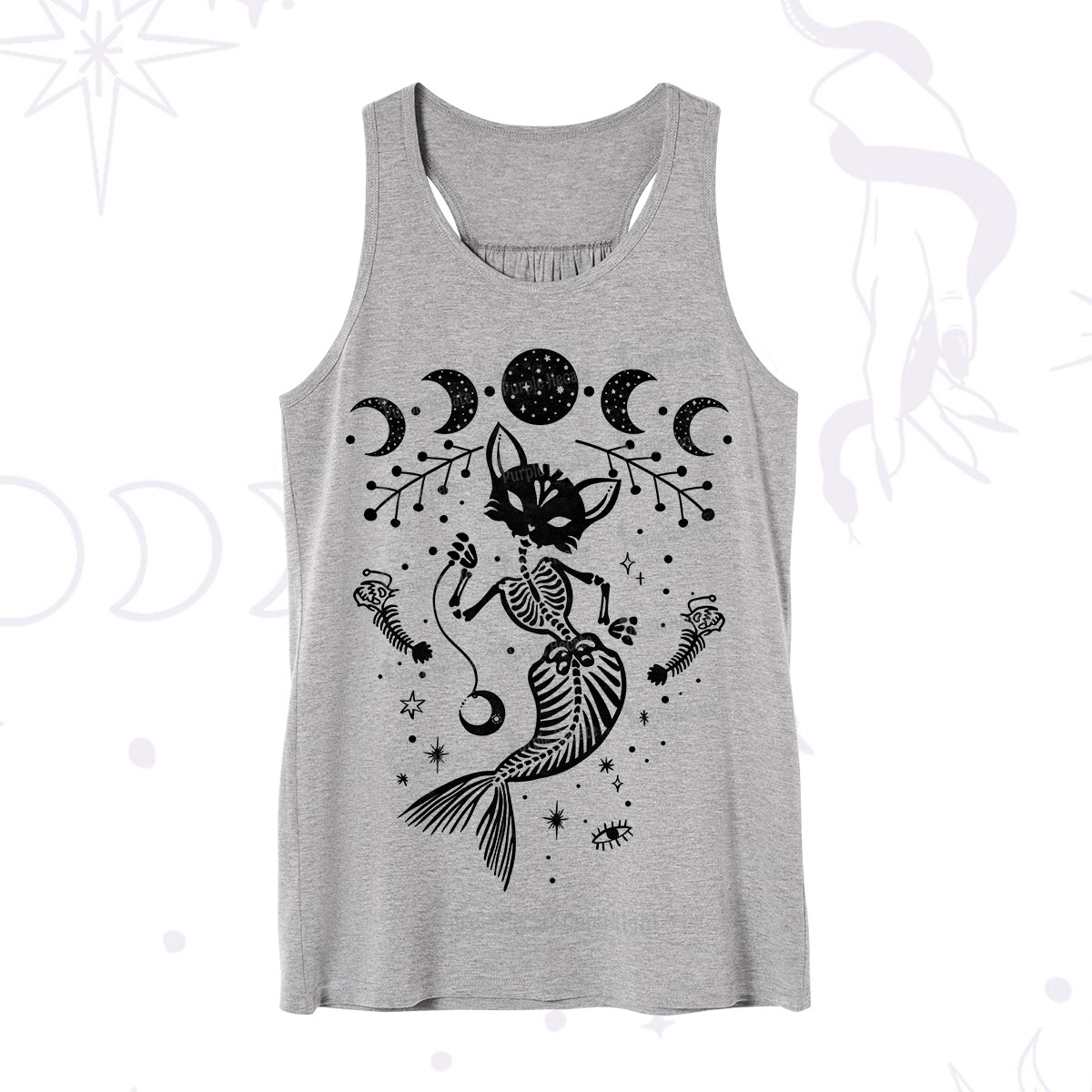 Purplehecate Purr-maid Tales Tank