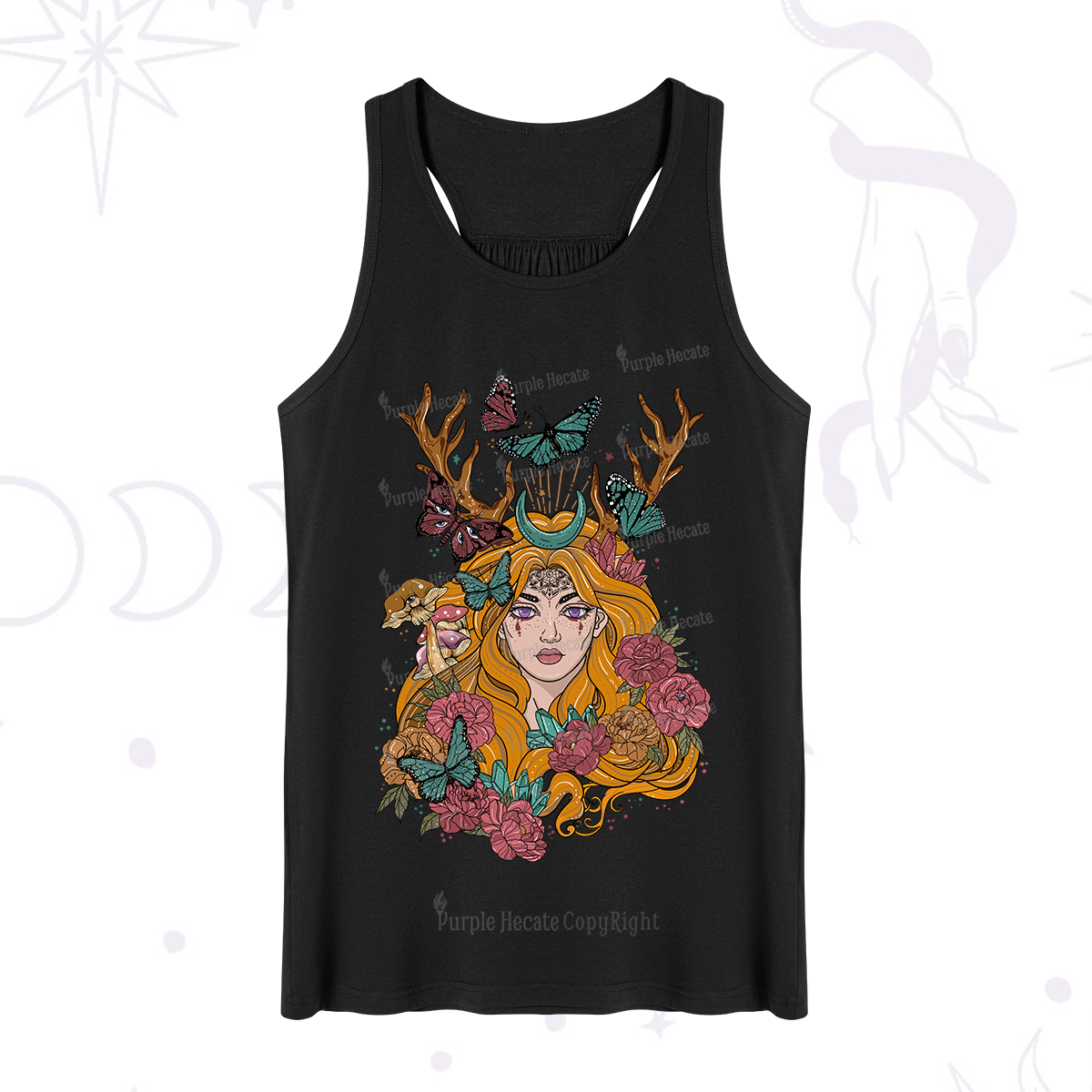 Purplehecate Butterfly Flutter Tank