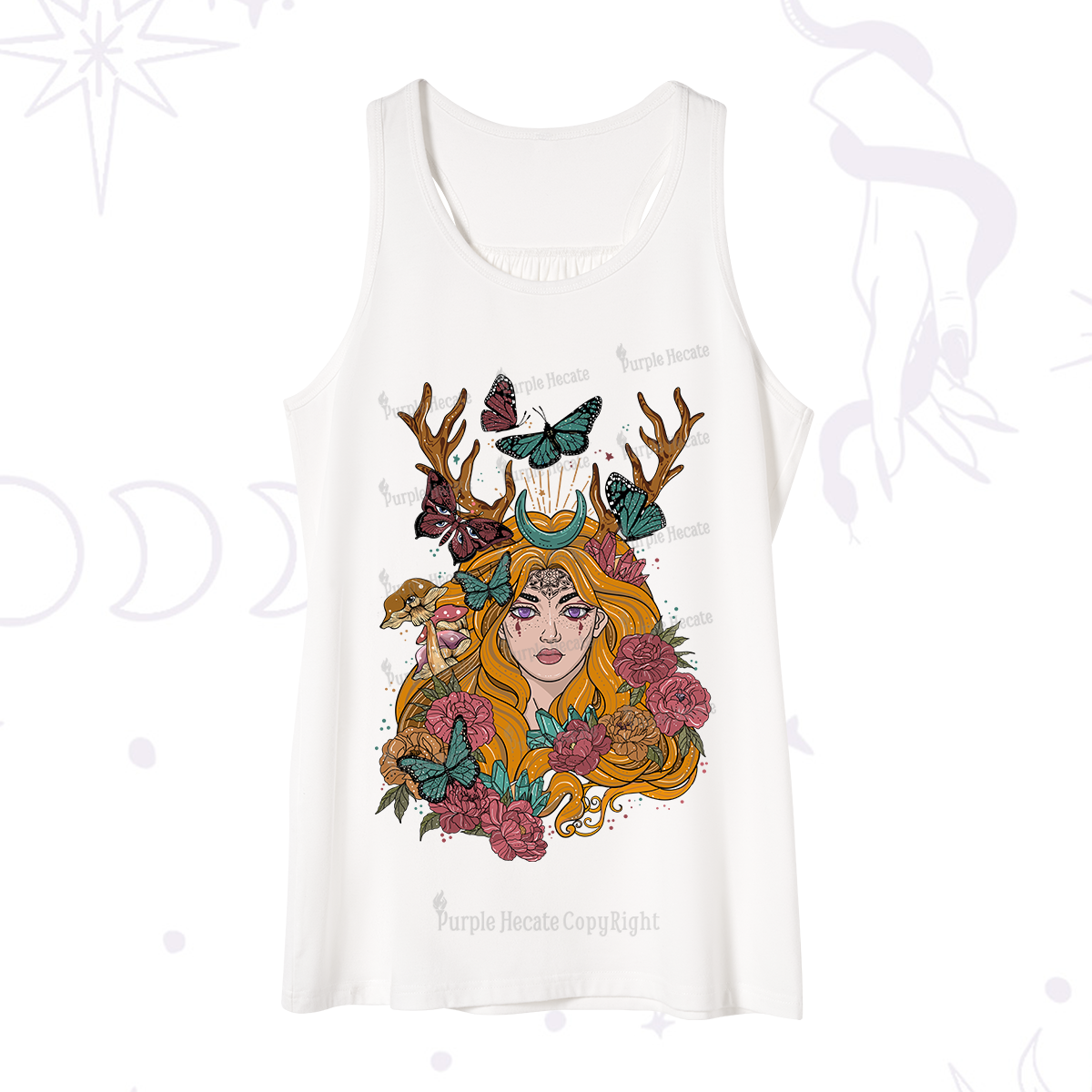 Purplehecate Butterfly Flutter Tank