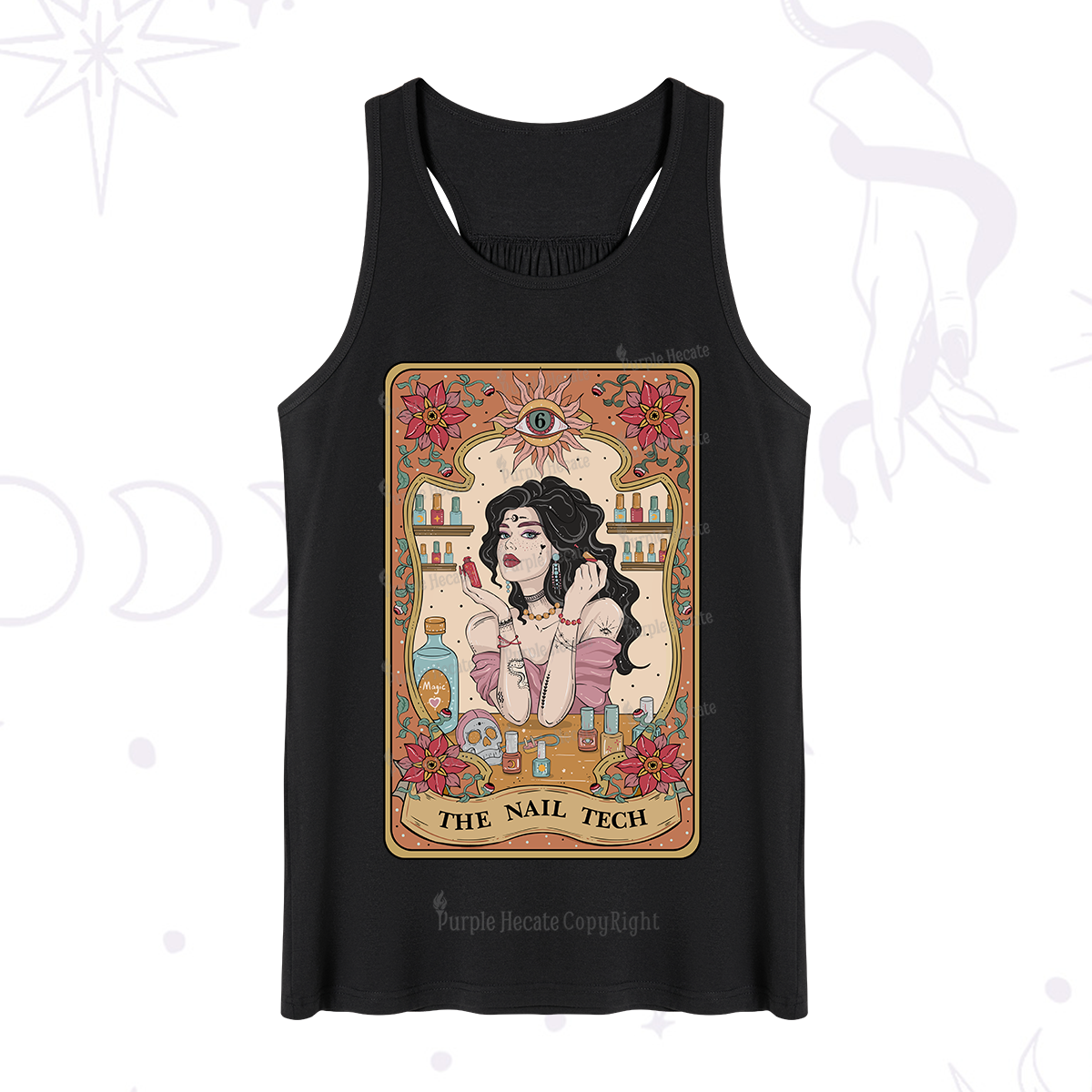 Purplehecate The Nail Tech Tarot Tank