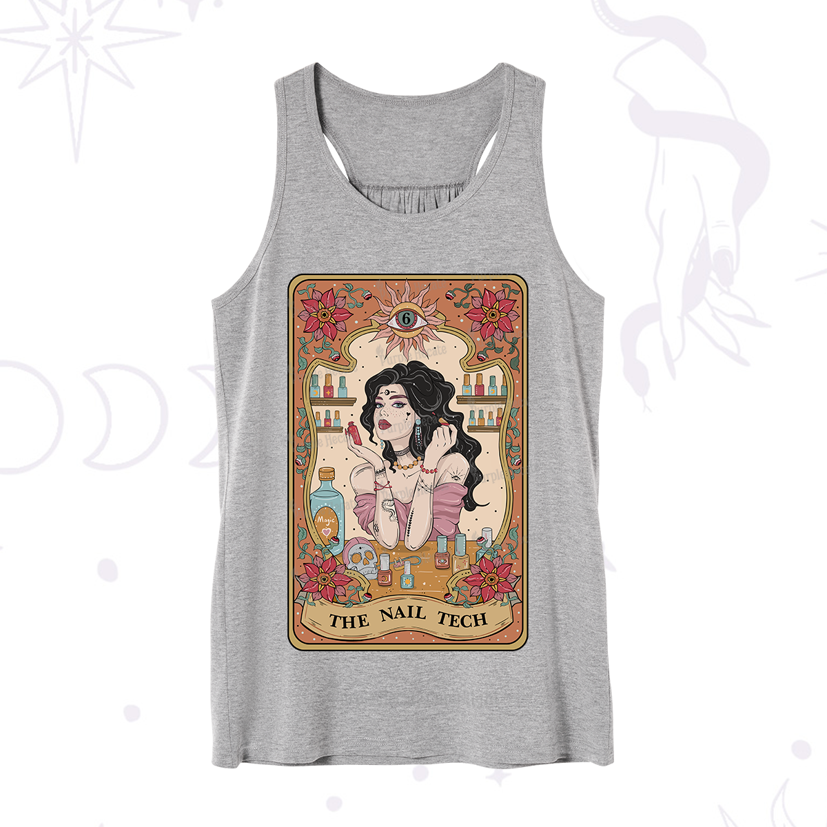 Purplehecate The Nail Tech Tarot Tank