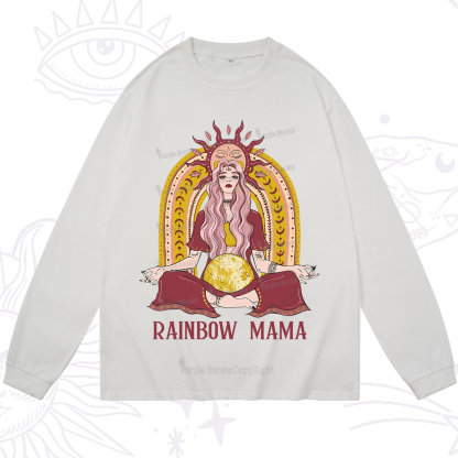 Purplehecate Rainbow Mama Long Sleeve T-Shirt