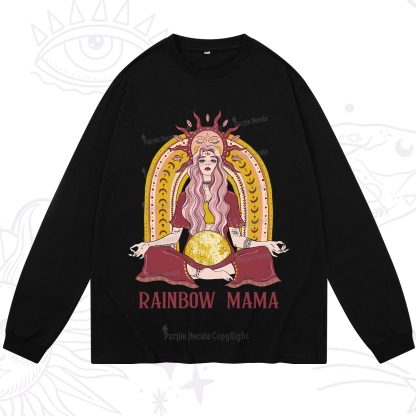 Purplehecate Rainbow Mama Long Sleeve T-Shirt