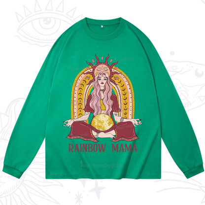 Purplehecate Rainbow Mama Long Sleeve T-Shirt
