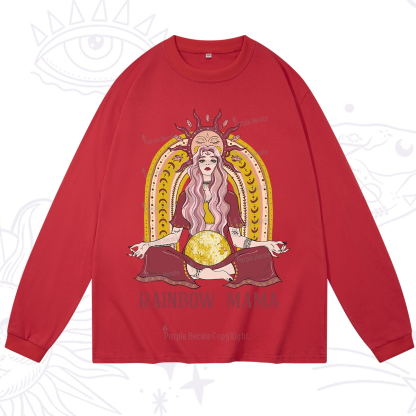 Purplehecate Rainbow Mama Long Sleeve T-Shirt