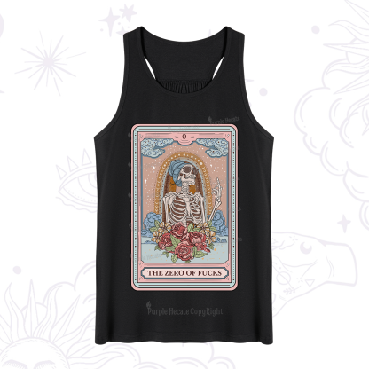 Purplehecate The Zero Of Fucks Tarot Card Tank
