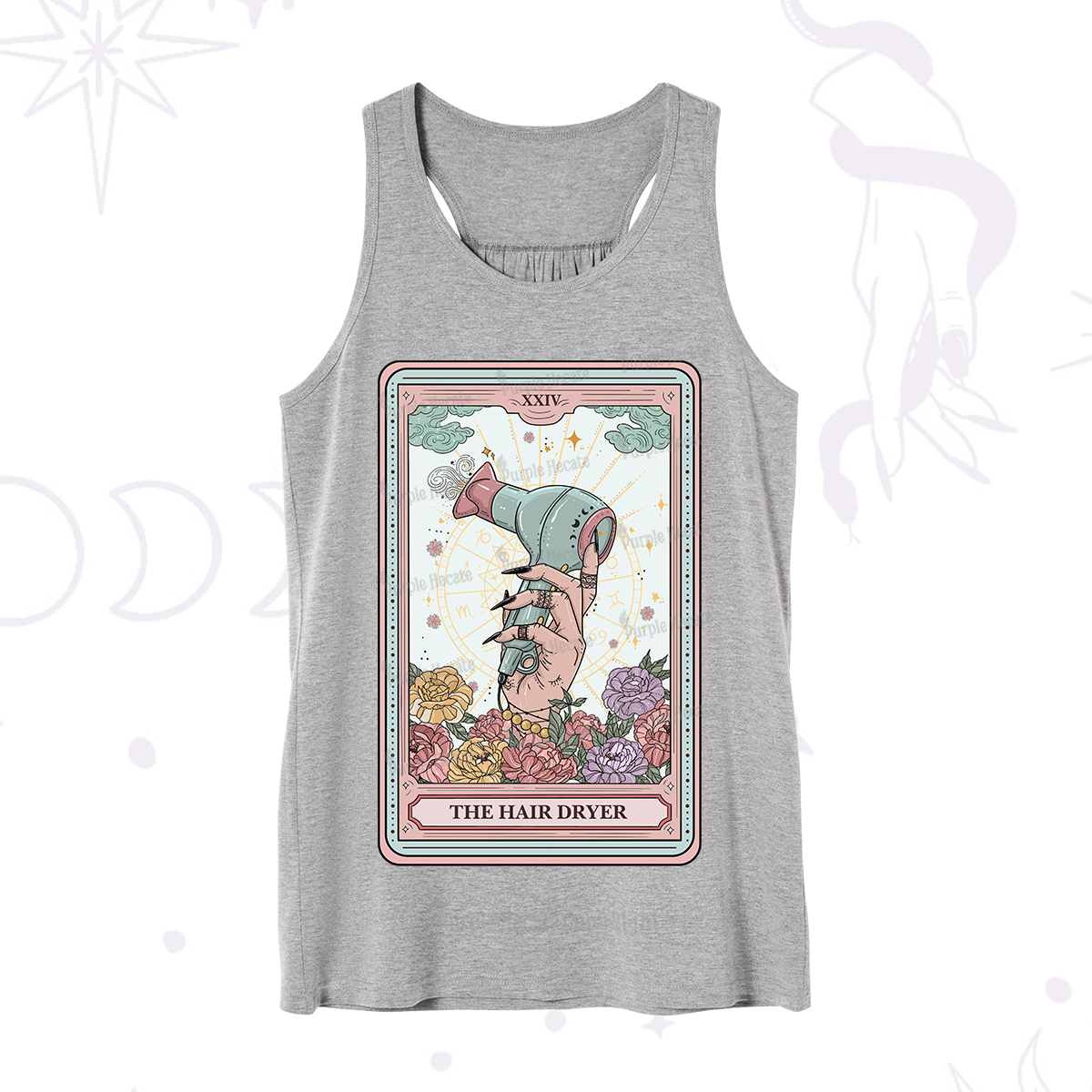 Purplehecate The Hair Dryer Life Tarot Tank