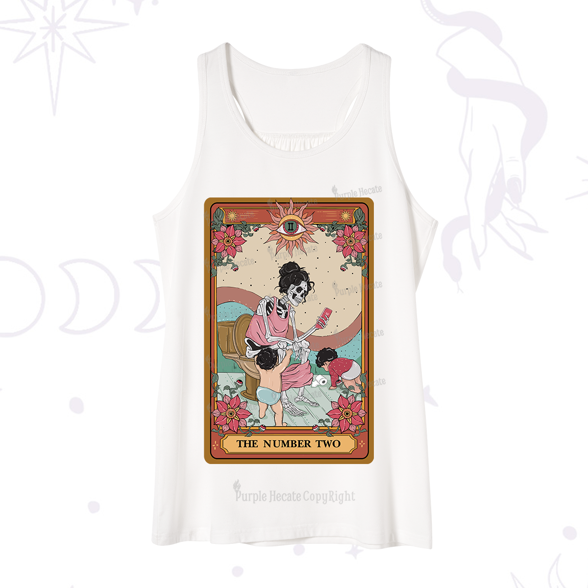 Purplehecate The Number Two Tarot Tank