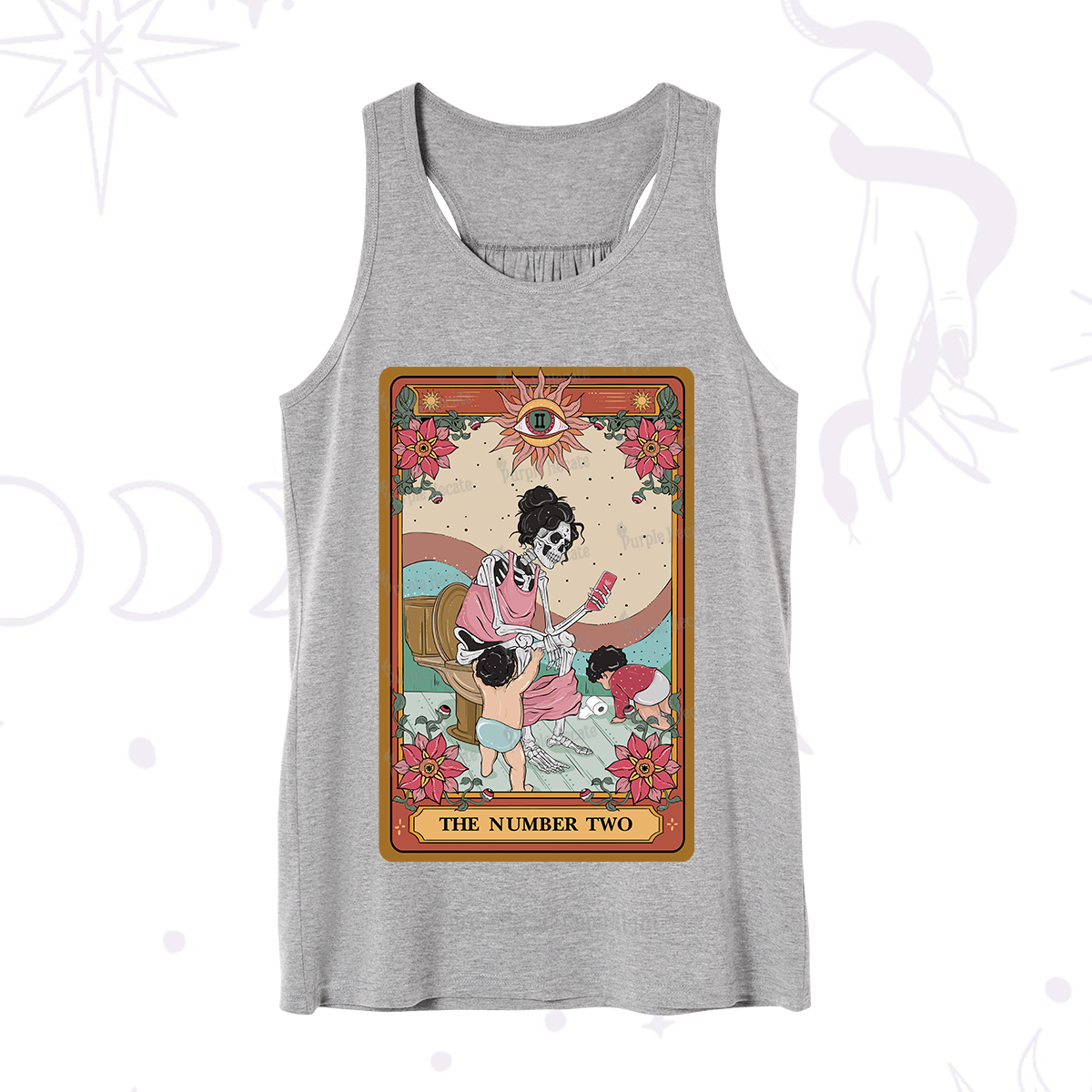 Purplehecate The Number Two Tarot Tank