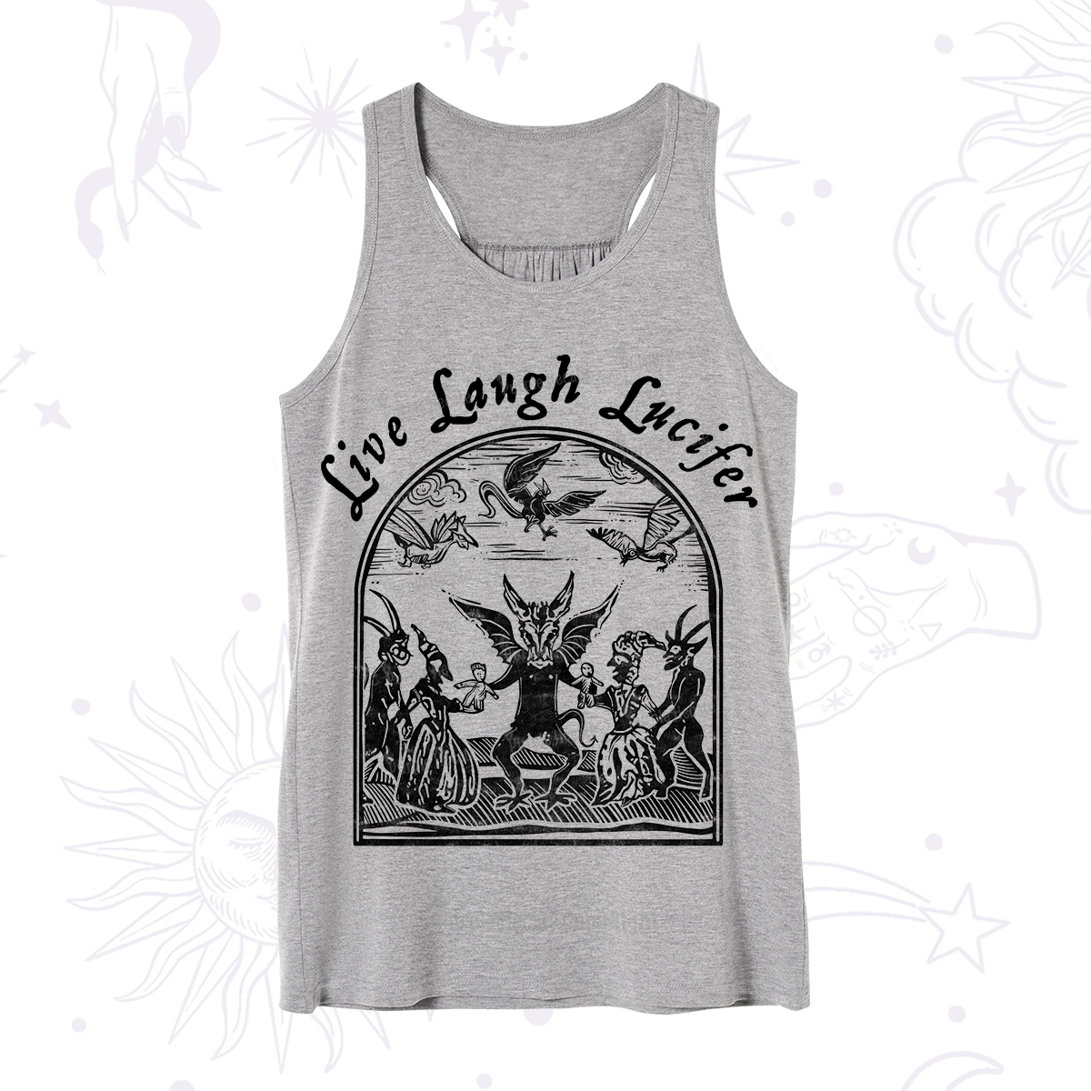 Purplehecate Live Laugh Lucifer Tank