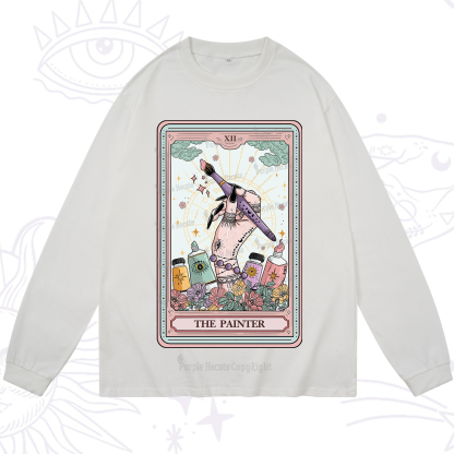 Purplehecate The Painter Tarot Long Sleeve T-Shirt