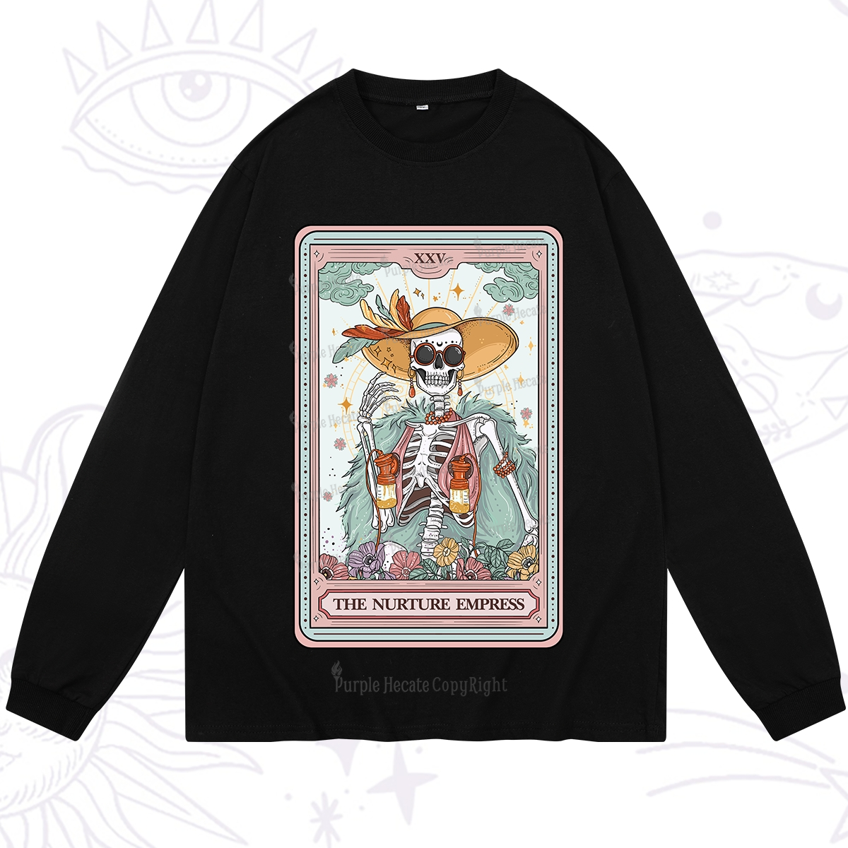 Purplehecate The Breast Pump Tarot Long Sleeve T-Shirt