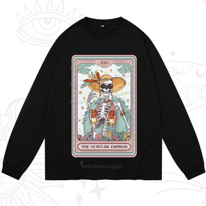 Purplehecate The Breast Pump Tarot Long Sleeve T-Shirt