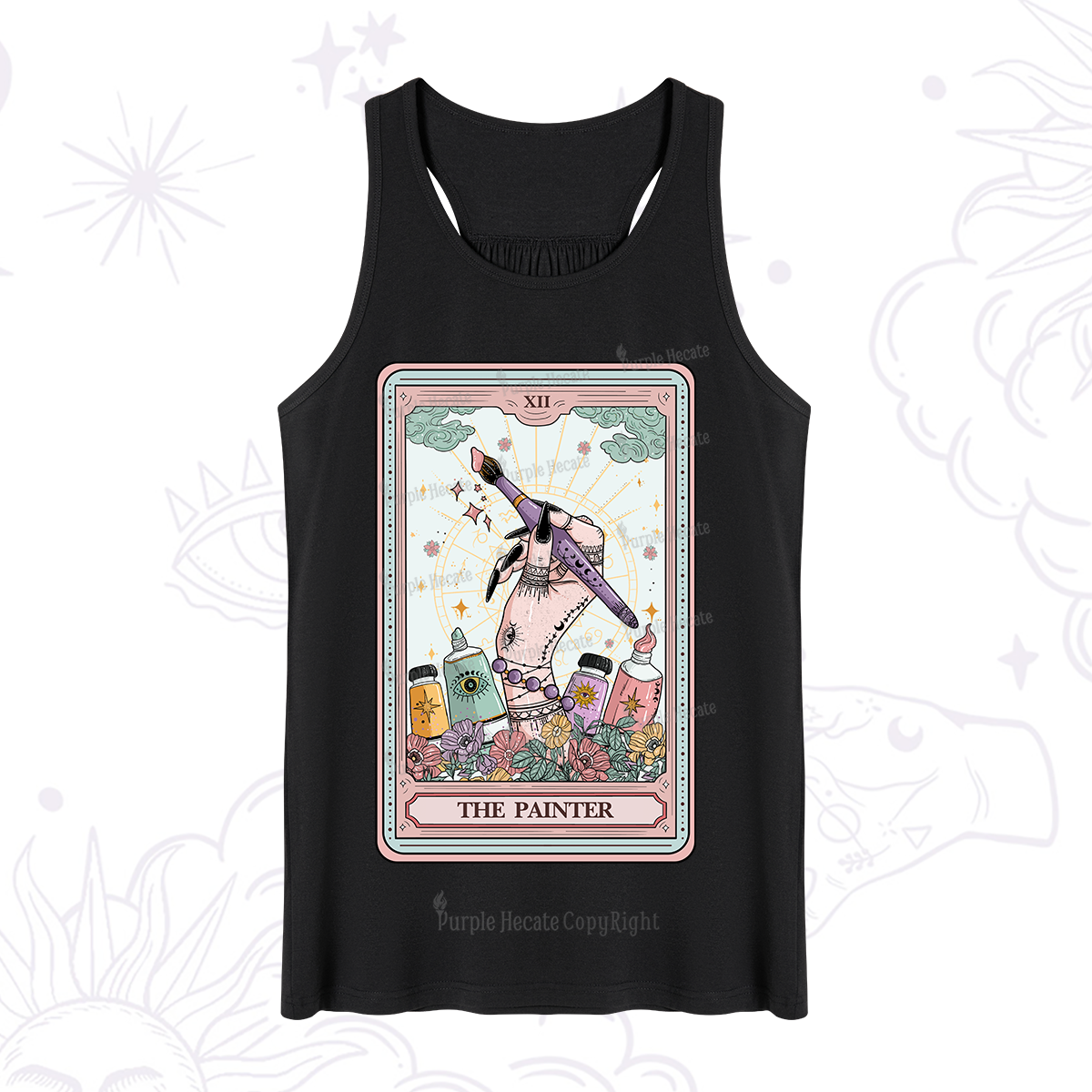 Purplehecate The Painter Tarot Tank