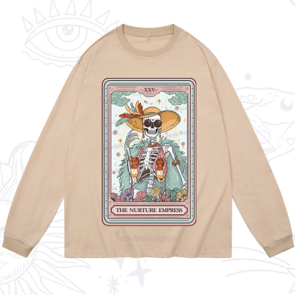 Purplehecate The Breast Pump Tarot Long Sleeve T-Shirt