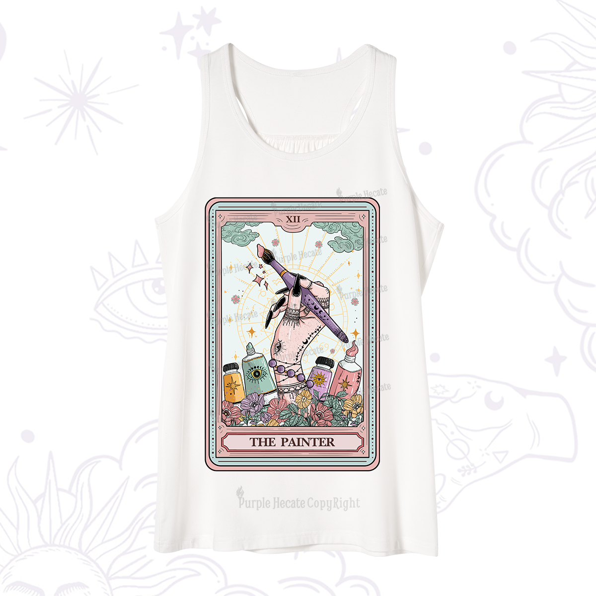 Purplehecate The Painter Tarot Tank