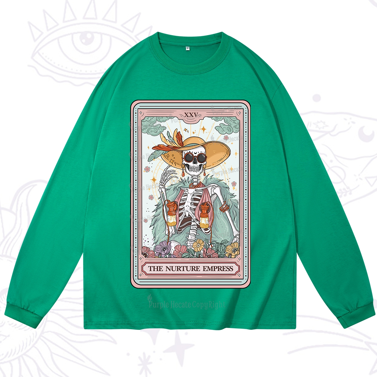 Purplehecate The Breast Pump Tarot Long Sleeve T-Shirt