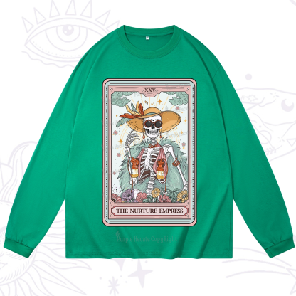 Purplehecate The Breast Pump Tarot Long Sleeve T-Shirt