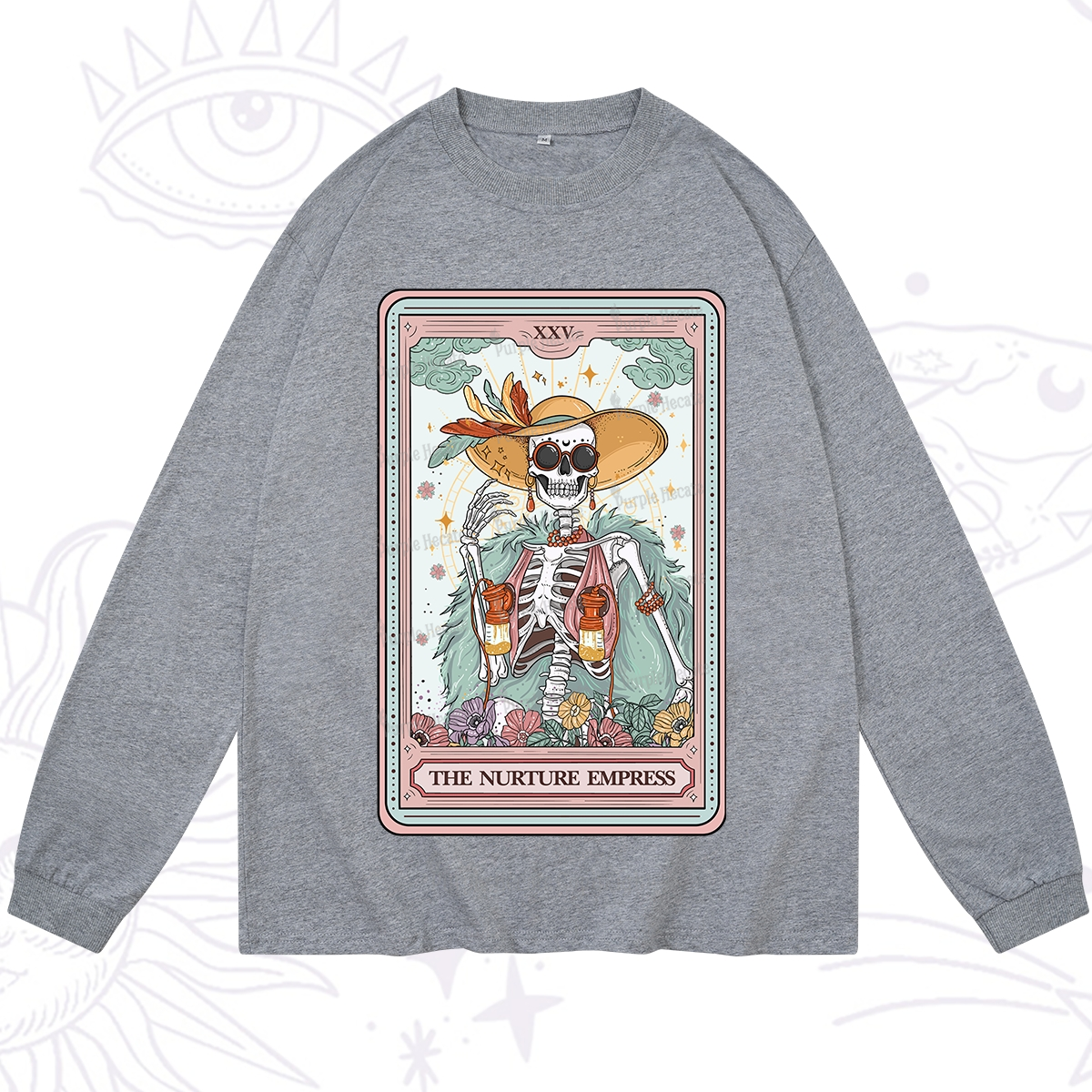 Purplehecate The Breast Pump Tarot Long Sleeve T-Shirt