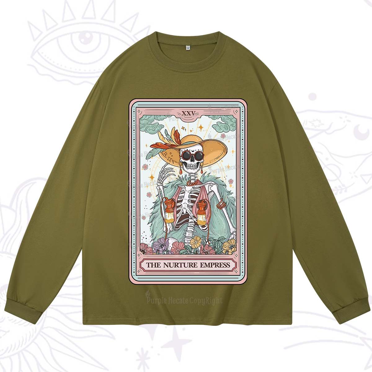Purplehecate The Breast Pump Tarot Long Sleeve T-Shirt