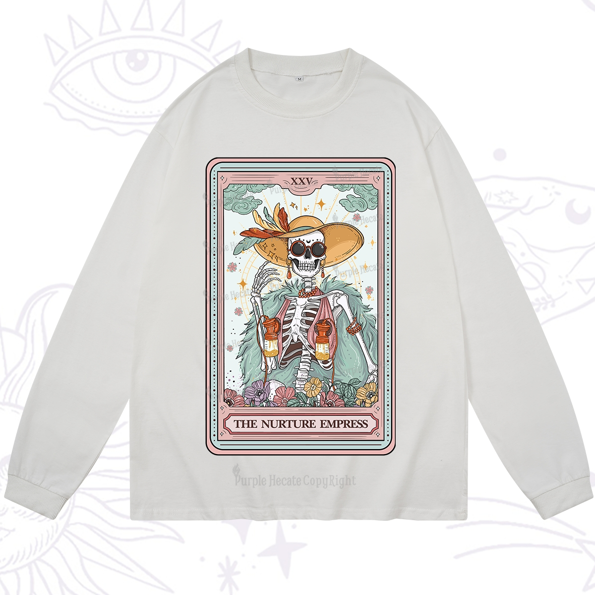 Purplehecate The Breast Pump Tarot Long Sleeve T-Shirt