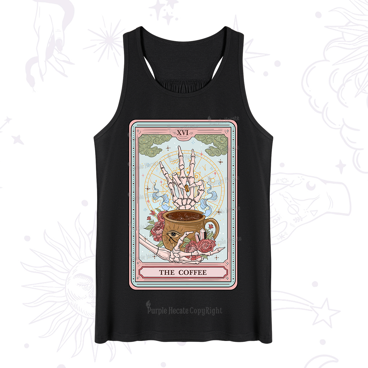 Purplehecate The Coffee Tarot Tank