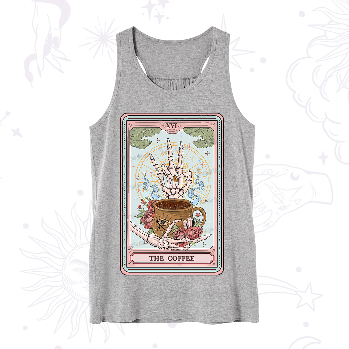 Purplehecate The Coffee Tarot Tank
