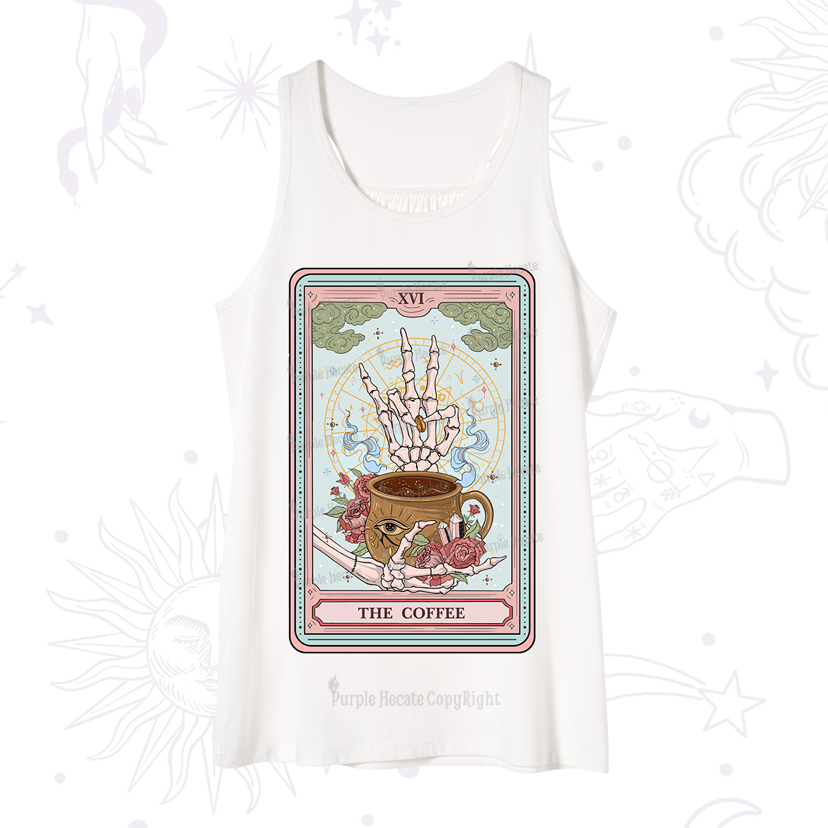 Purplehecate The Coffee Tarot Tank