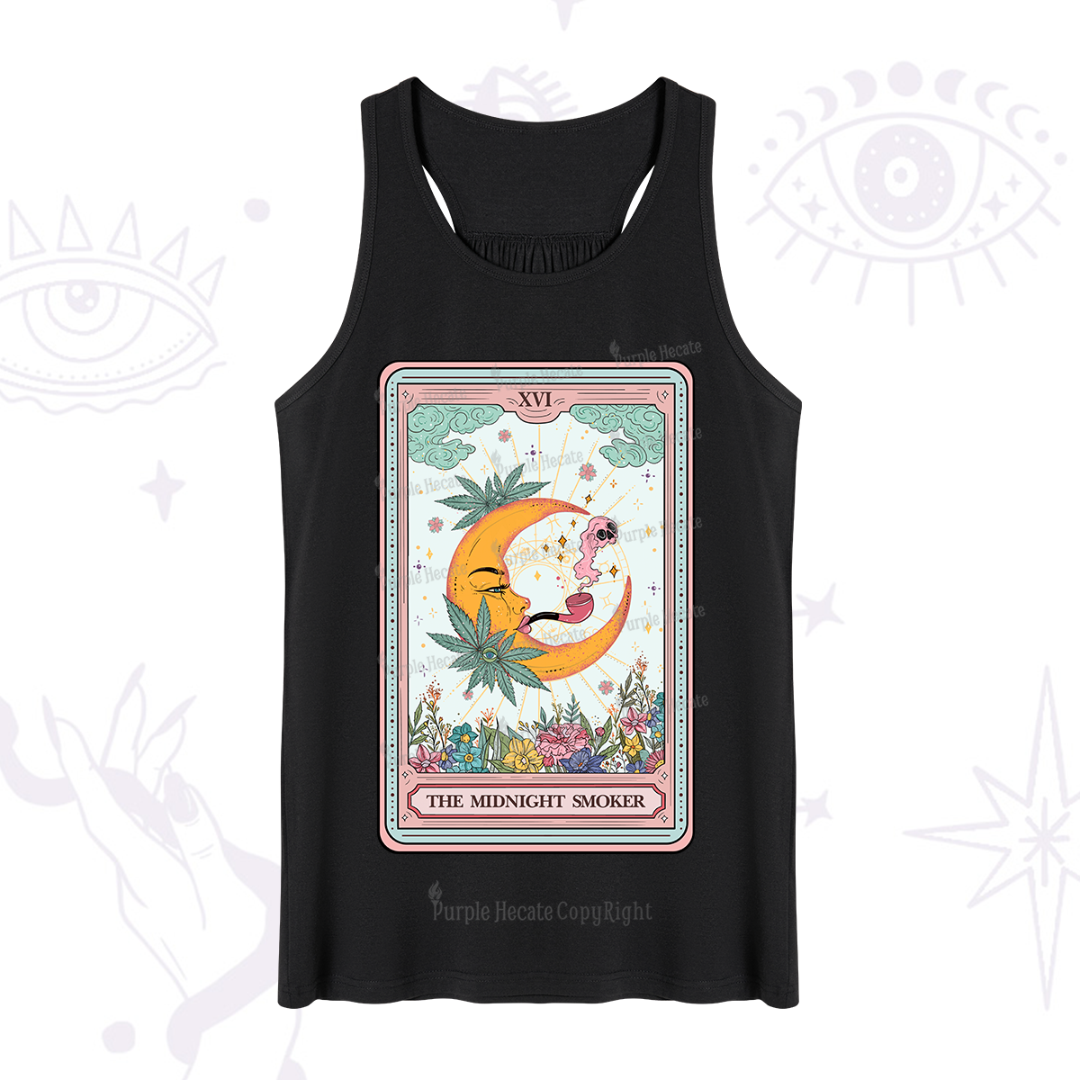 Purplehecate The Midnight Smoker Tarot Tank