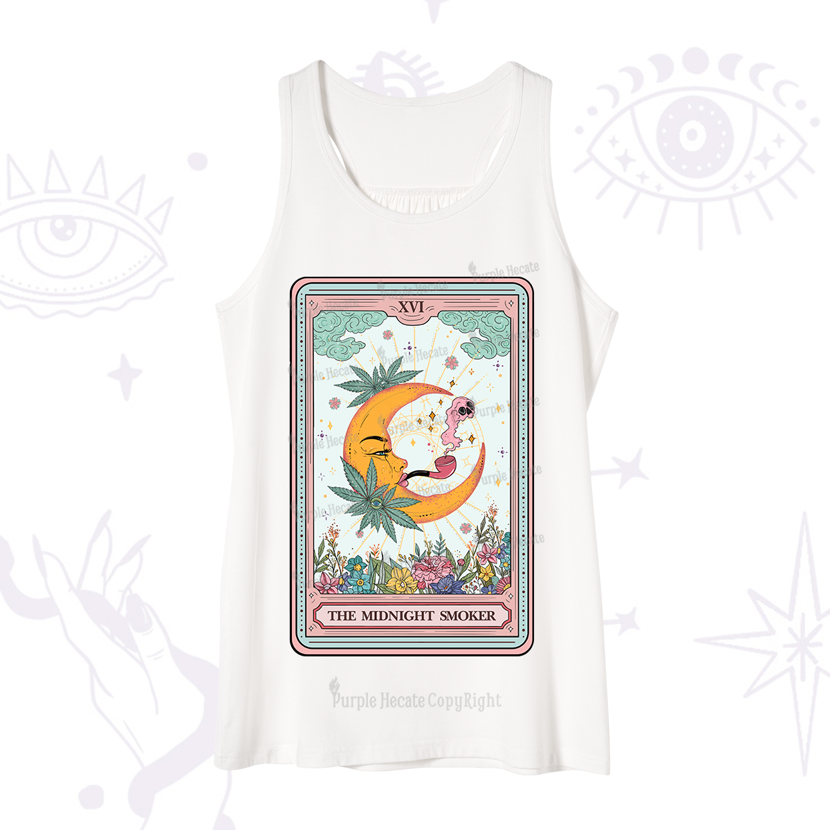 Purplehecate The Midnight Smoker Tarot Tank