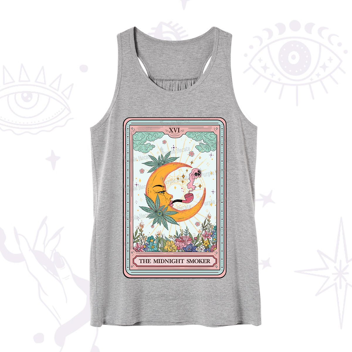 Purplehecate The Midnight Smoker Tarot Tank