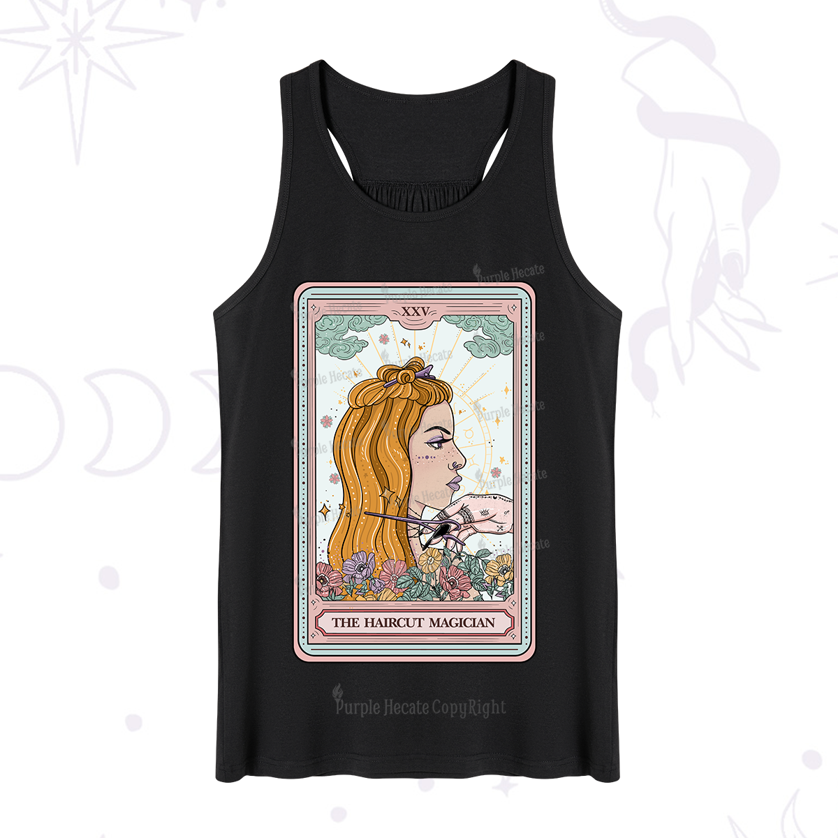 Purplehecate The Haircut Magician Tarot Tank