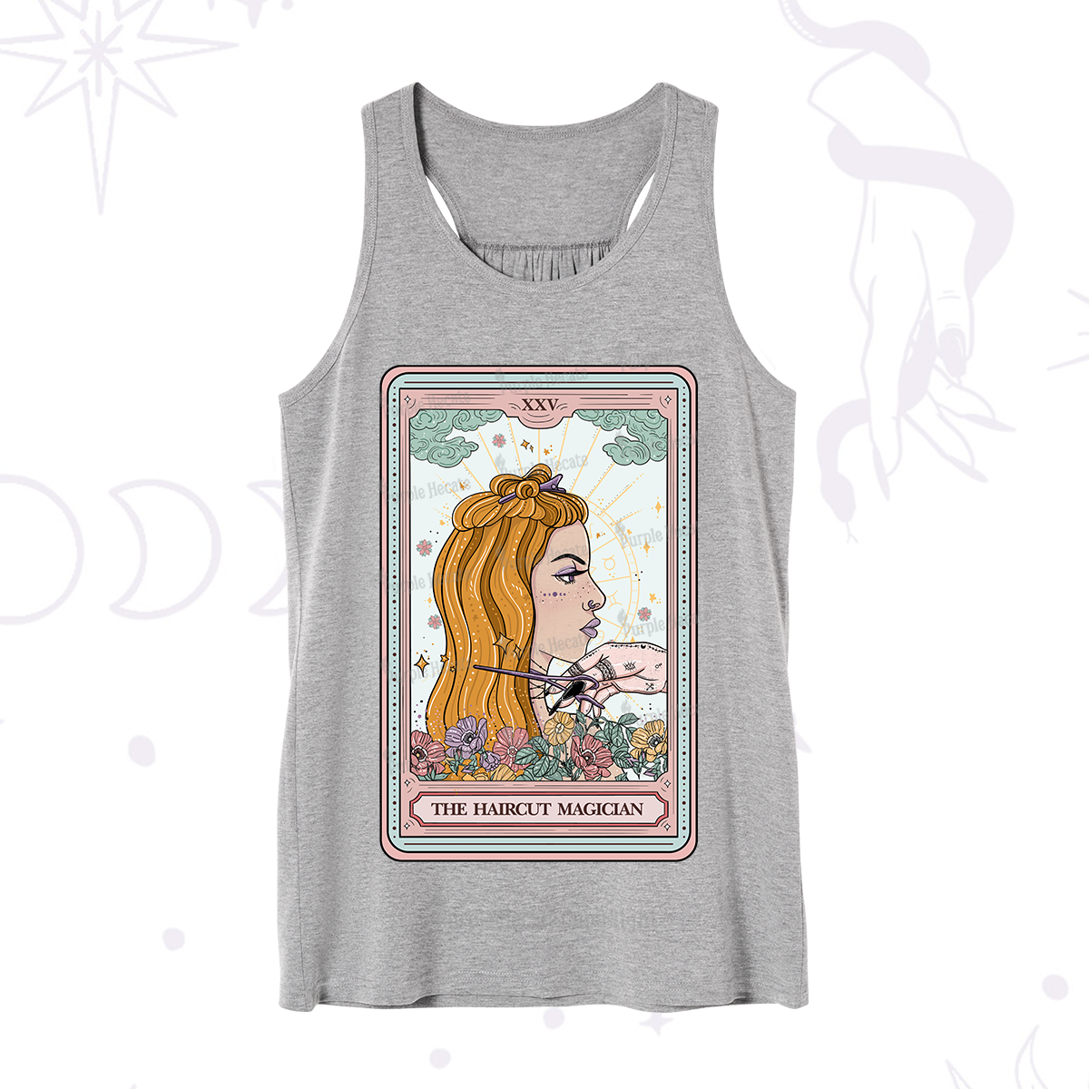 Purplehecate The Haircut Magician Tarot Tank