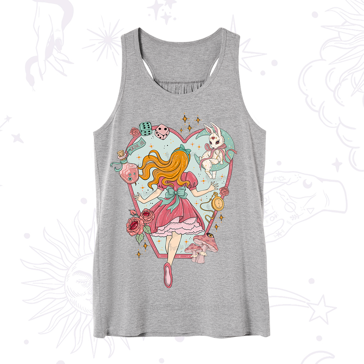 Purplehecate Alice's Secret Garden Tank