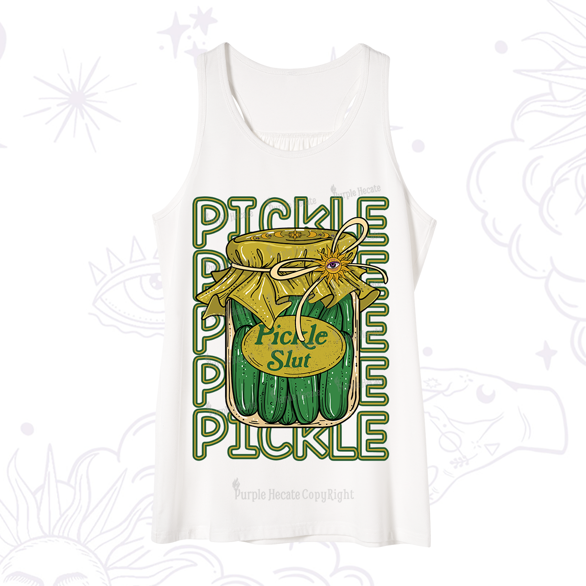 Purplehecate Pickle Slut Tank