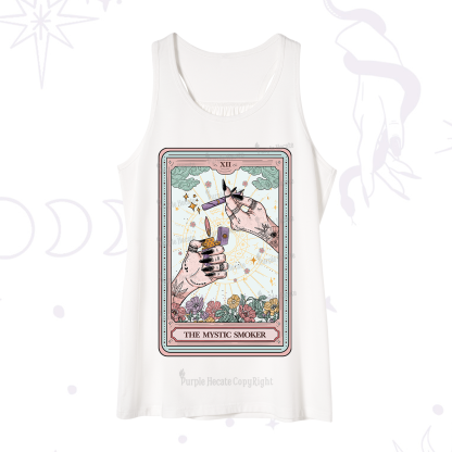 Purplehecate The Mystic Smoker Tarot Card Tank