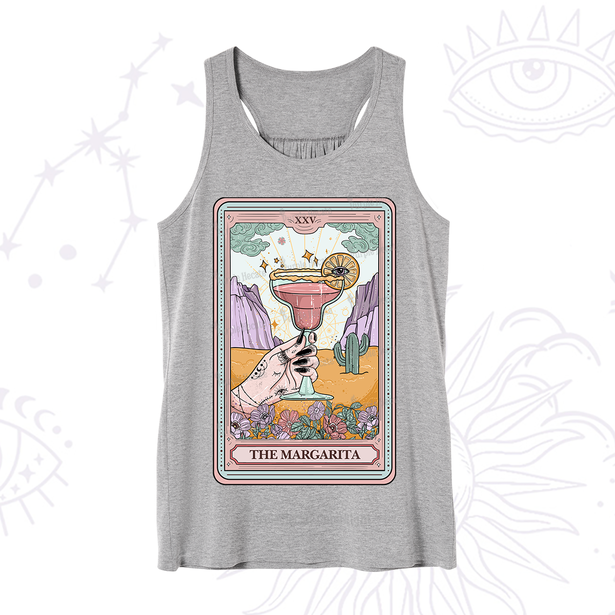Purplehecate The Margarita Tarot Card Tank