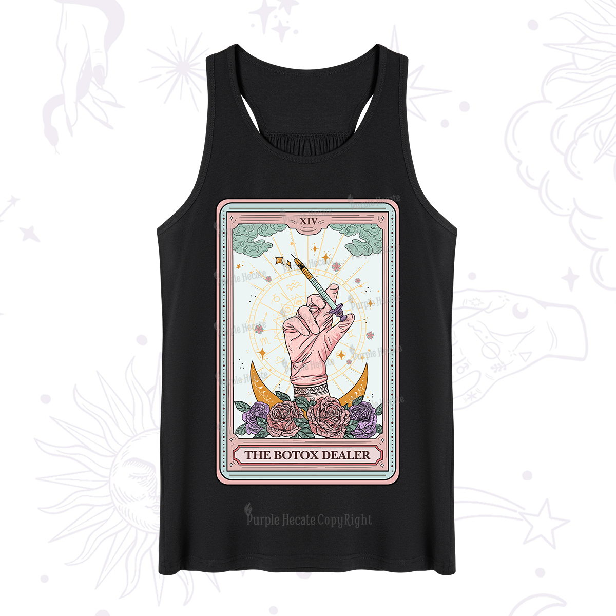 Purplehecate The Botox Dealer Tarot Card Tank