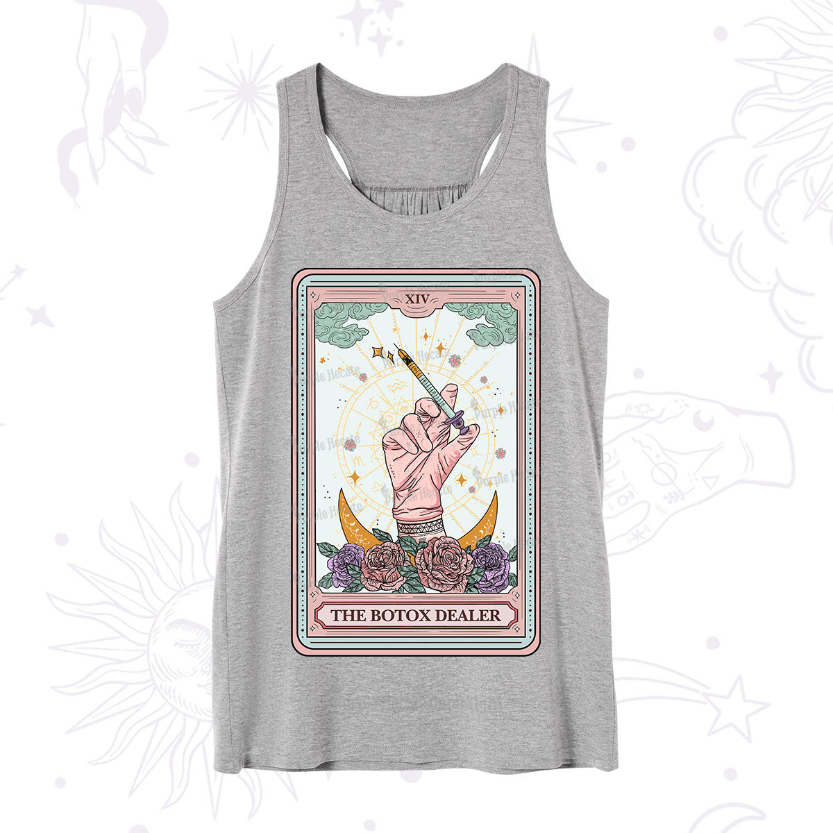Purplehecate The Botox Dealer Tarot Card Tank