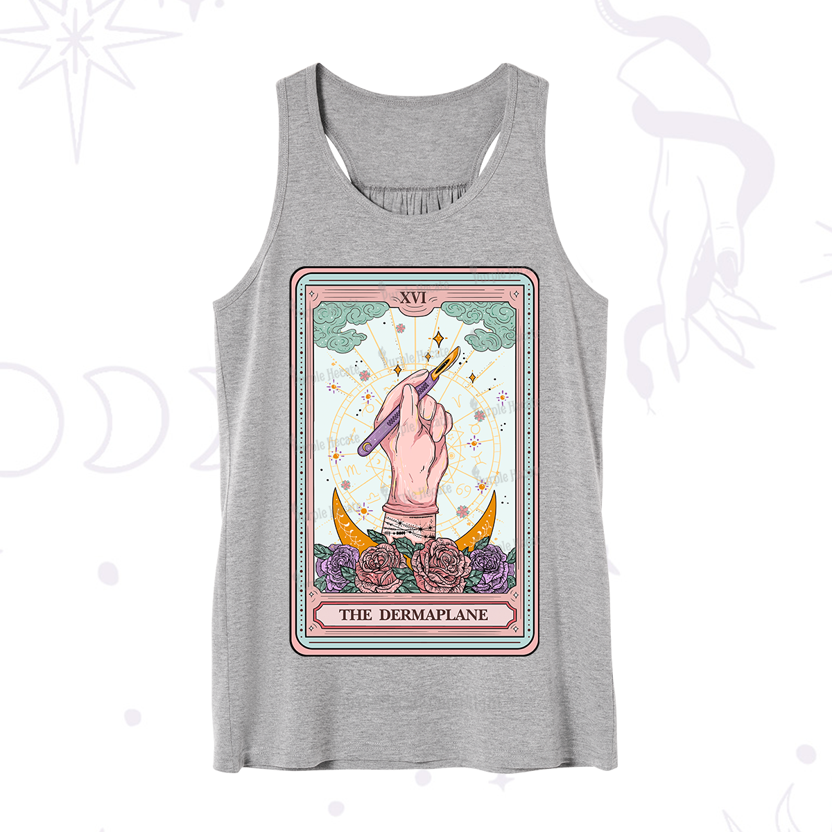 Purplehecate The Dermaplane Tarot Card Tank