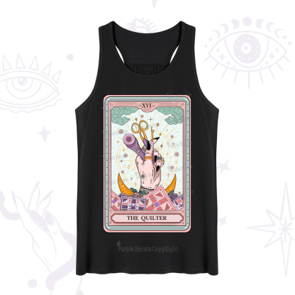 Purplehecate The Quilter Tarot Card Tank
