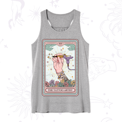 Purplehecate The Tattoo Artist Tarot Card Tank