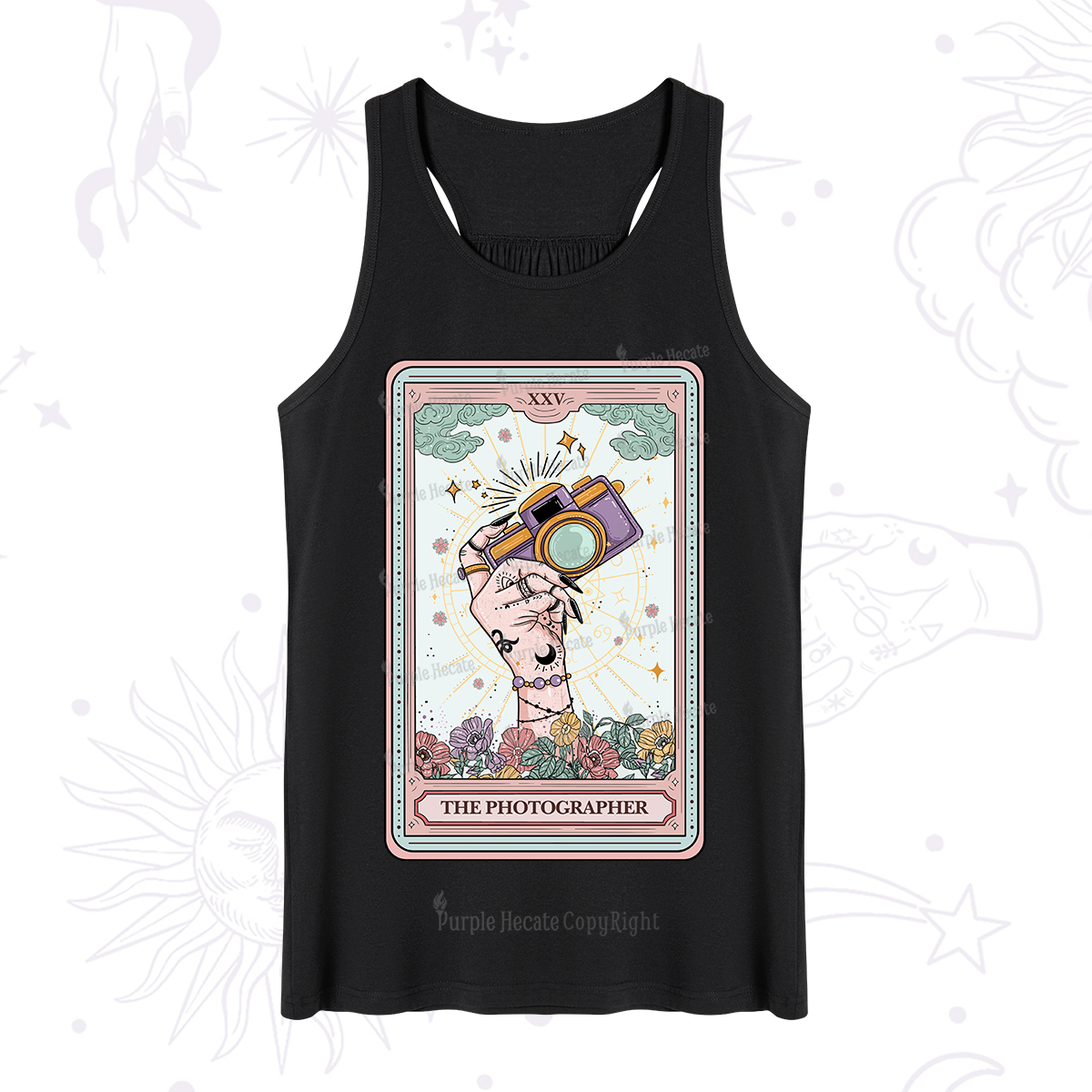 Purplehecate The Photographer Tarot Card Tank