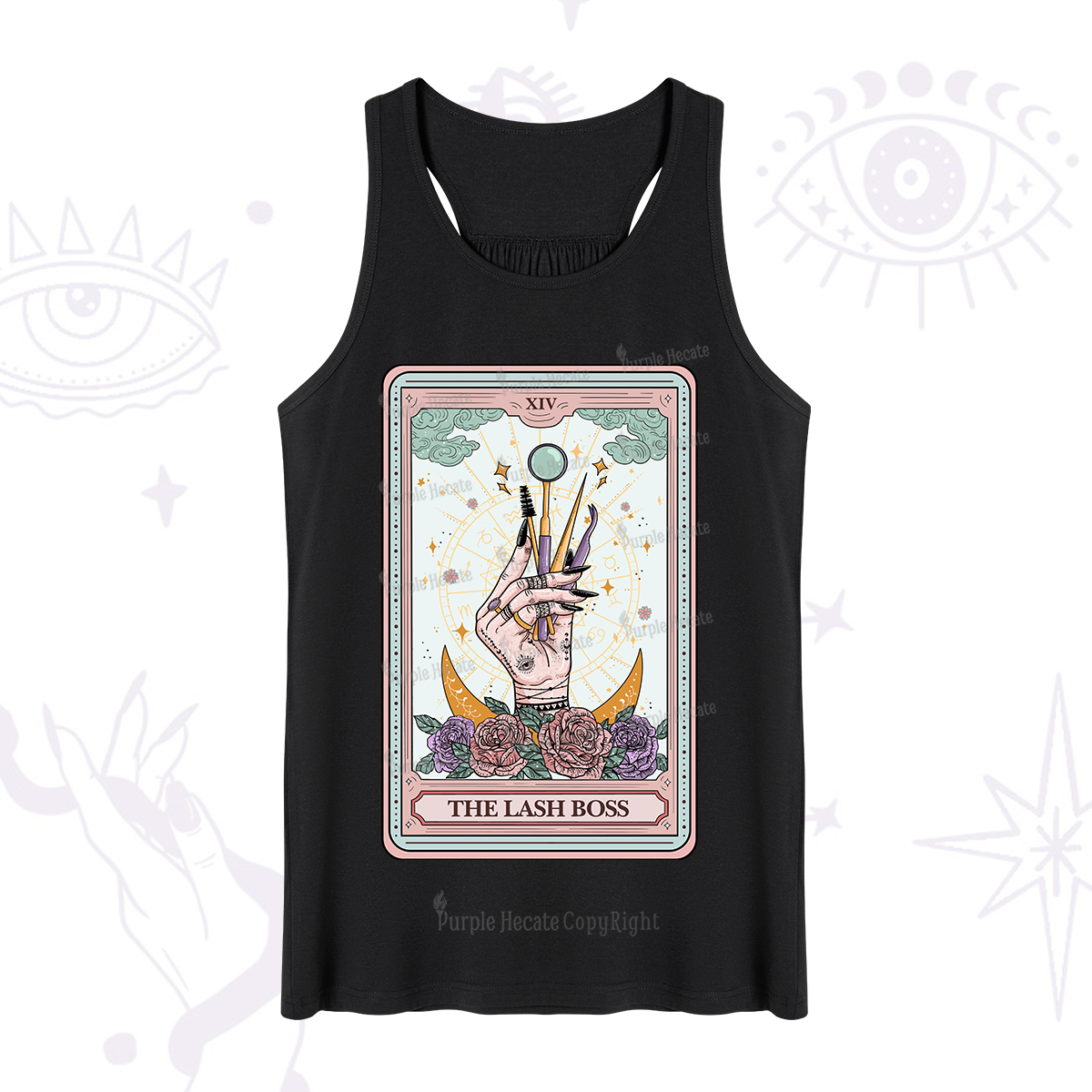 Purplehecate The Lash Boss Tarot Card Tank