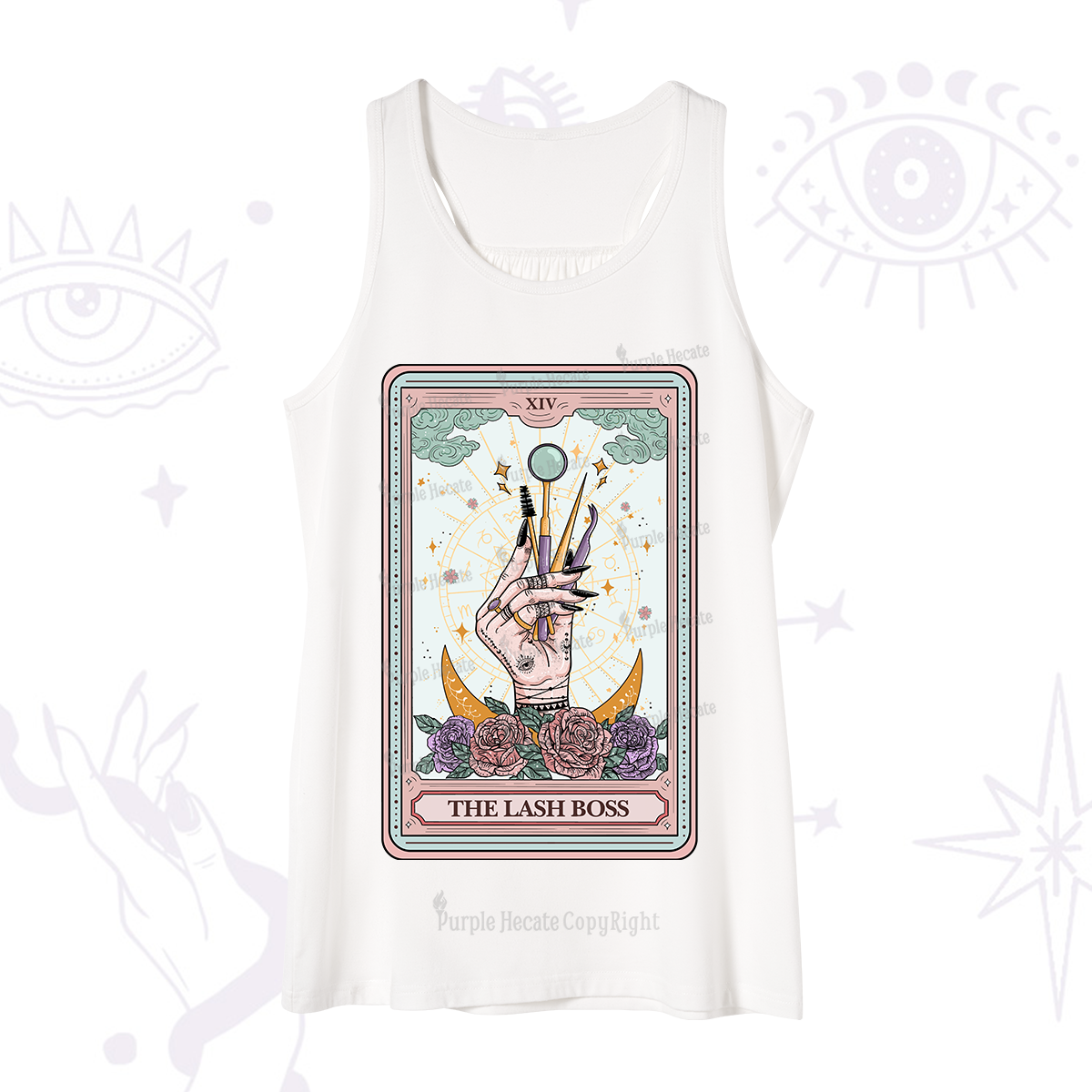 Purplehecate The Lash Boss Tarot Card Tank